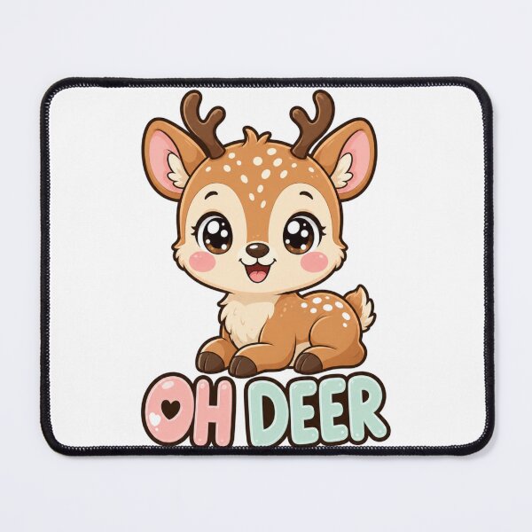 Item preview, Oh Deer Sweet Kawaii Deer designed and sold by BoosterShop.