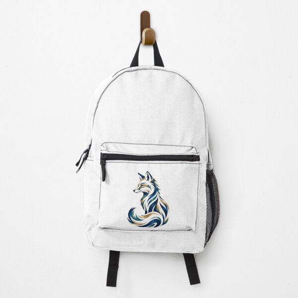 Item preview, Majestic Blue and Gold Ornate Wolf designed and sold by Arts Design 15.