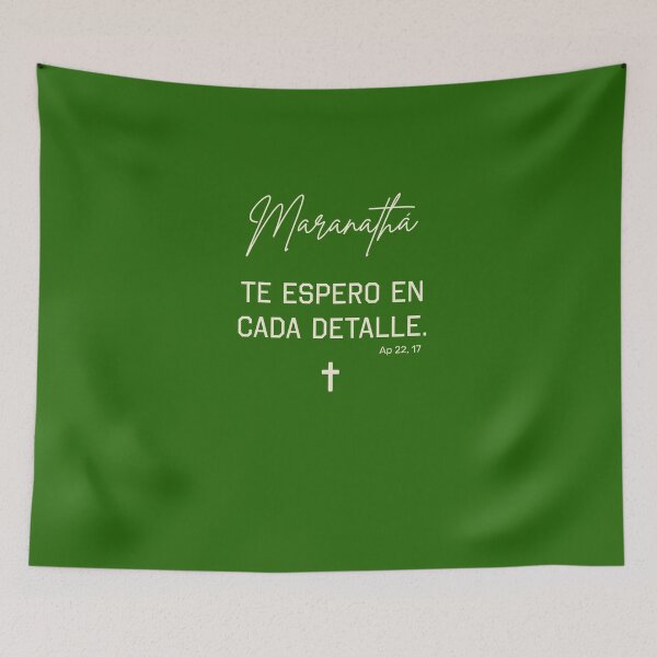 Item preview, Maranatha: I await you in every detail - Christian Faith - Christian T-shirt designed and sold by LuzyGracia.
