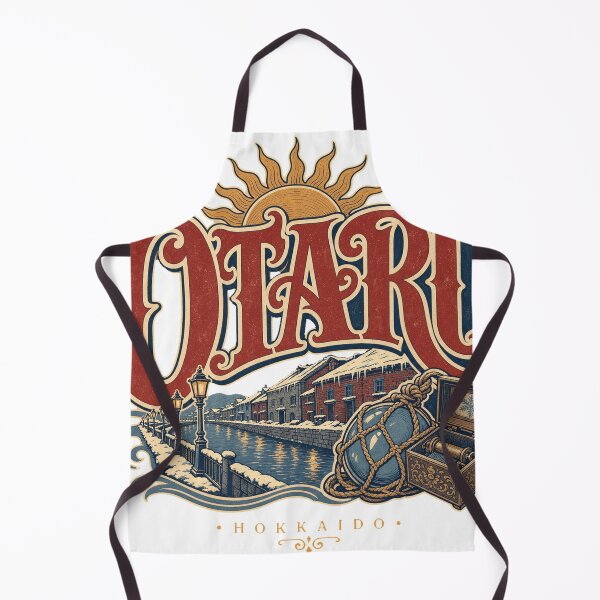 Item preview, Otaru Japan Classic Hand Drawn Travel Emblem designed and sold by VisualArtsOasis.