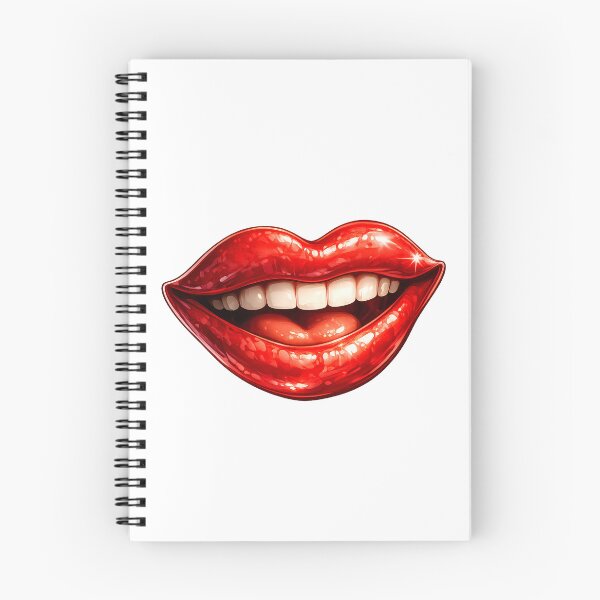 Item preview, Happy Lips | Smiling Red Lips Pop Art Cartoon T-Shirt designed and sold by CalmMandala.