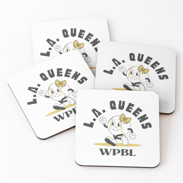 Item preview, WPBL L.A. Queens Vintage Baseball designed and sold by SportyFemmeShop.