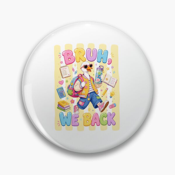 Item preview, Goose Bruh We Back, Teacher Lover, Education designed and sold by vintagearttee.