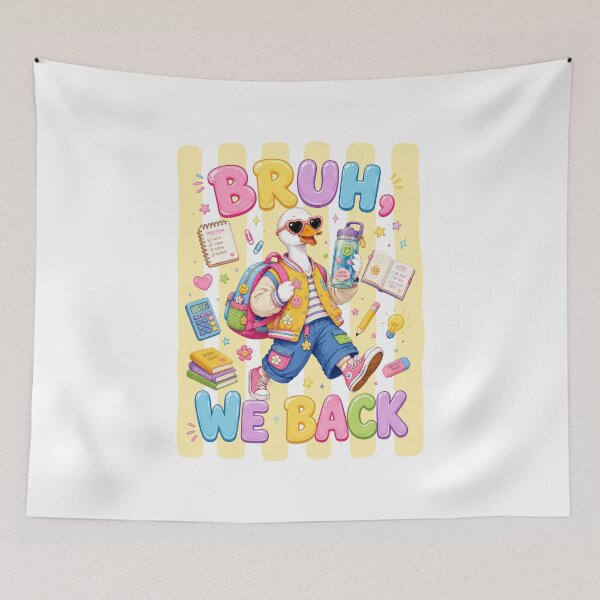 Item preview, Goose Bruh We Back, Teacher Lover, Education designed and sold by vintagearttee.