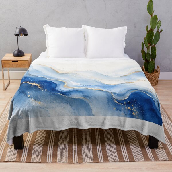 Item preview, Celeste Abstract IV – Fluid Harmony designed and sold by Esencia Argentina.