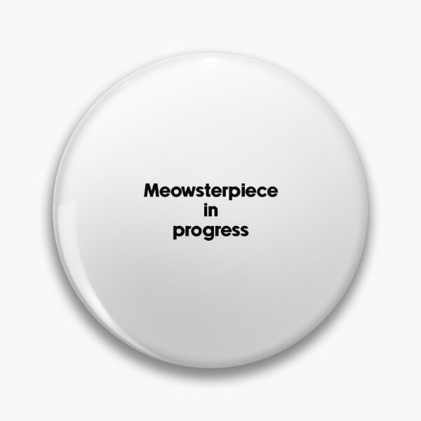 Item preview, Text Typography Meowsterpiece in progress Cat + Art designed and sold by Typetextstudio.