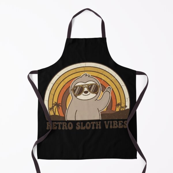 Item preview, Retro Sloth Vibes Cool Animal Graphic designed and sold by DailySparks.