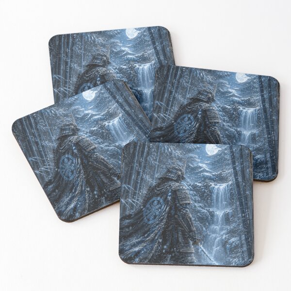 Item preview, Frost Samurai – Guardian of the Frozen Forest designed and sold by i-corp.