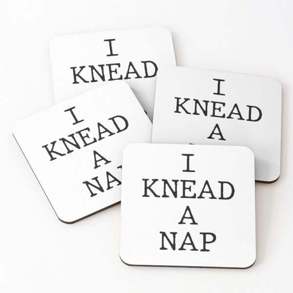 Item preview, Text Typography I knead a nap Cat + Baking designed and sold by Typetextstudio.