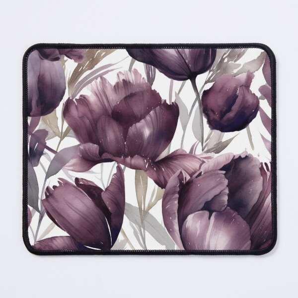 Item preview, Vintage Purple Peony Seamless Design designed and sold by Jyoti Digital Artist.