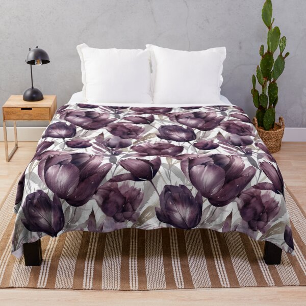 Item preview, Vintage Purple Peony Seamless Design designed and sold by Jyoti Digital Artist.