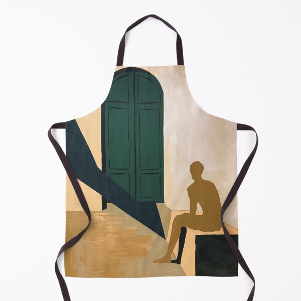 Item preview, Minimalist Seated Silhouette Art Print designed and sold by Moodzu.