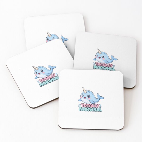 Item preview, Totally Narwhal Cute Kawaii Narwhal designed and sold by BoosterShop.