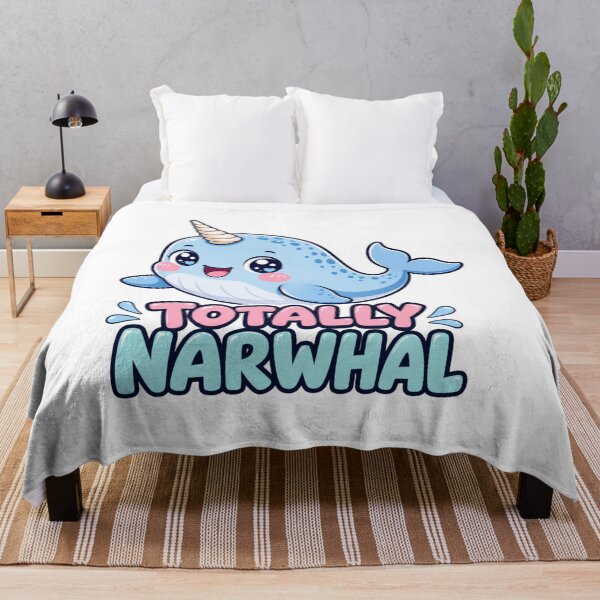 Item preview, Totally Narwhal Cute Kawaii Narwhal designed and sold by BoosterShop.