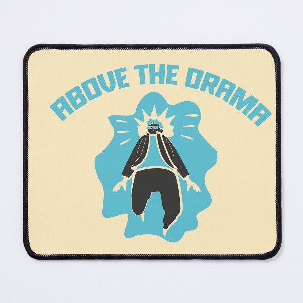 Item preview, Above the Drama Minimalist Positive Vibes Illustration designed and sold by beboplab.