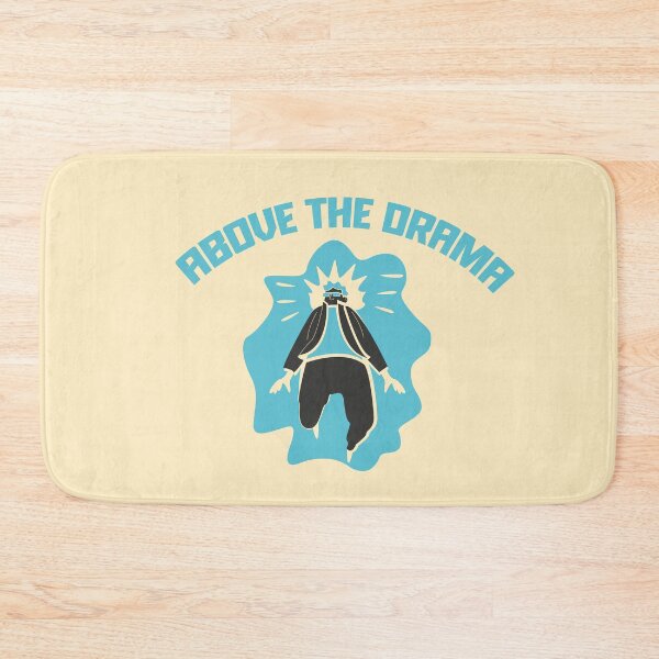 Item preview, Above the Drama Minimalist Positive Vibes Illustration designed and sold by beboplab.