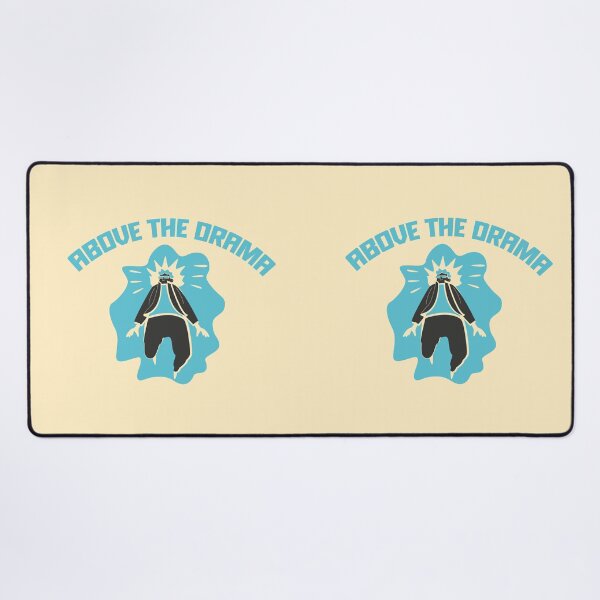 Item preview, Above the Drama Minimalist Positive Vibes Illustration designed and sold by beboplab.