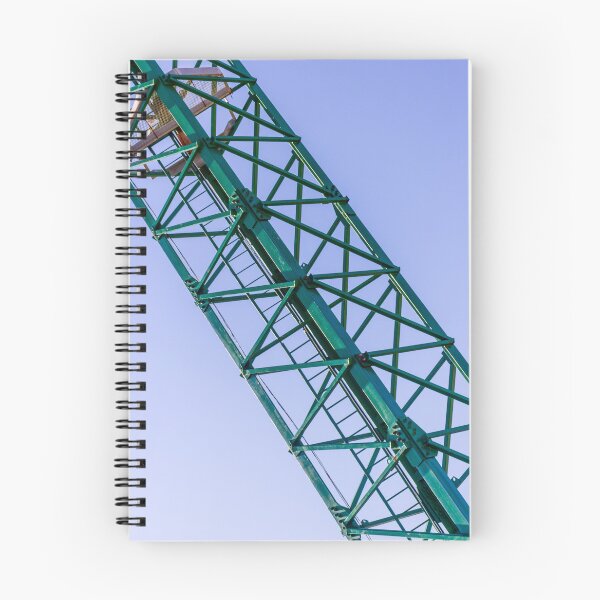 Item preview, Green Crane Arm and Metal Construction Structure Against Clear Blue Sky, Industrial Engineering Detail designed and sold by Nmallia.