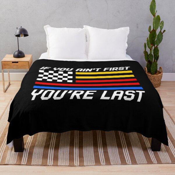 Item preview, If You Ain't First Racing Quote designed and sold by mahoganiart.