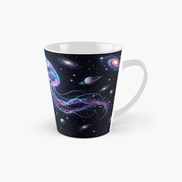 Item preview, Cosmic Jellyfish — Bioluminescent Nebula Creature Floating Through Galaxies | Space Art designed and sold by RoyArt0.