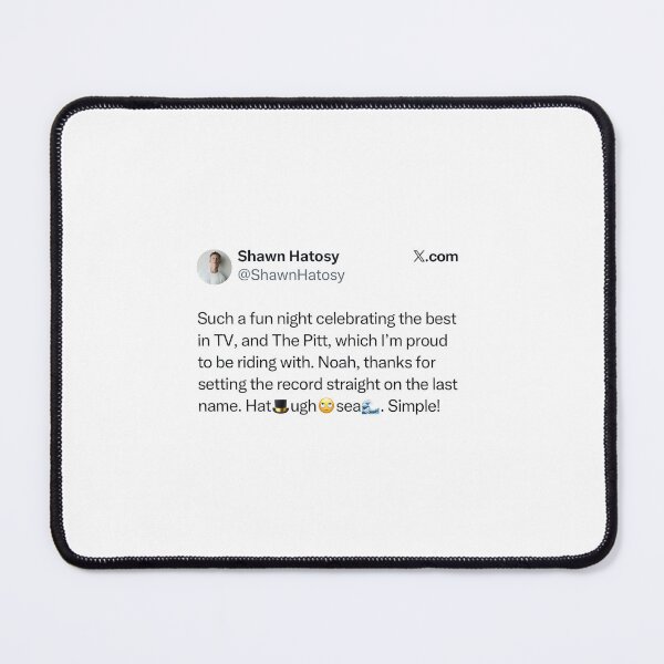 Item preview, Shawn Hatosy on twitter designed and sold by sparklepnk.