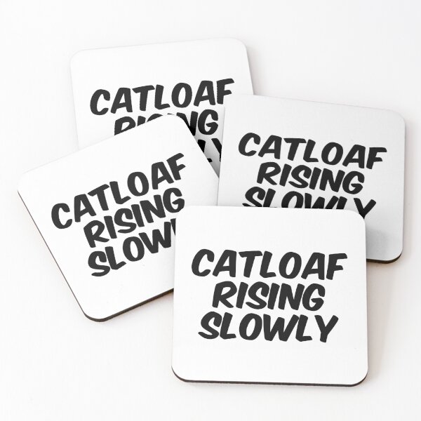 Item preview, Text Typography Catloaf rising slowly Cat + Baking designed and sold by Typetextstudio.
