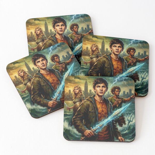 Item preview, Percy Jackson Fantasy Adventure Fine Art Tribute designed and sold by Art's Diner.