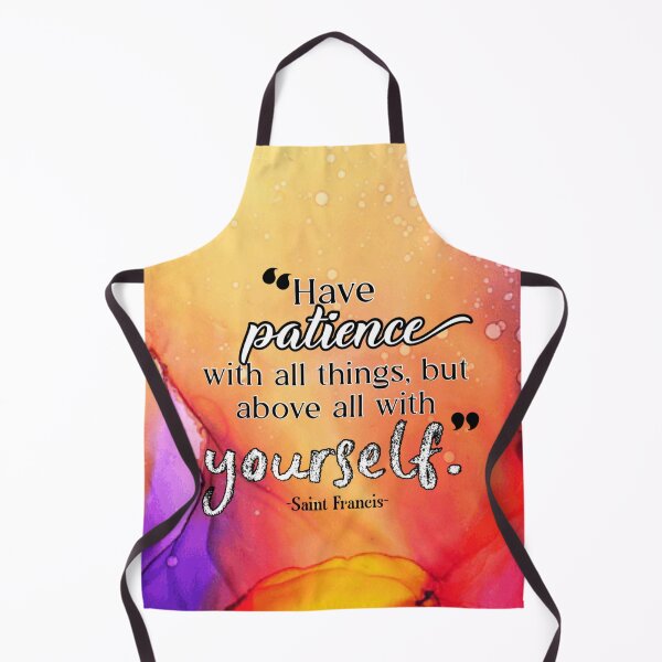 Item preview, Have Patience with Yourself, inspirational quote designed and sold by GiSilver.