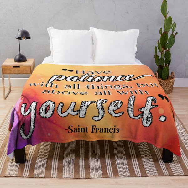 Item preview, Have Patience with Yourself, inspirational quote designed and sold by GiSilver.