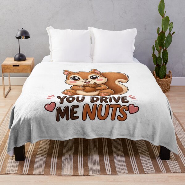 Item preview, You Drive Me Nuts Cute Kawaii Squirrel designed and sold by BoosterShop.