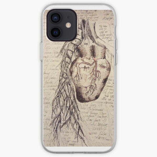 Anatomie Herz Iphone Hullen Cover Redbubble