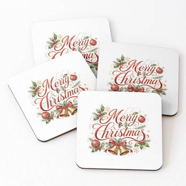 Item preview, Merry Christmas designed and sold by Whimsy Petal and Co..