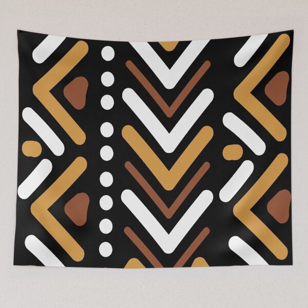 Item preview, Traditional Bogolan Pattern – African Textile Art & Ethnic Design designed and sold by Wolagno.