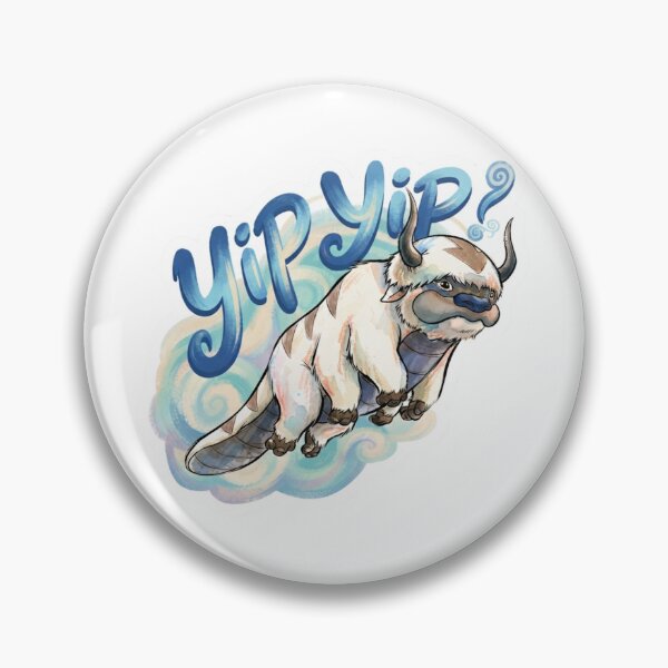 Item preview, Appa Yip Yip! Flying Bison Streetwear Emblem - Avatar Cool Sticker⁠ designed and sold by 0Zetgest.