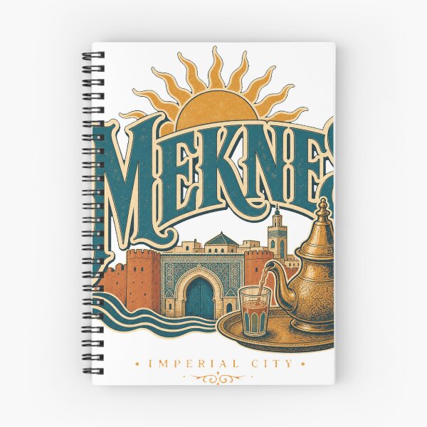 Item preview, Meknes Morocco Retro Signpainter Lettering Art designed and sold by VisualArtsOasis.