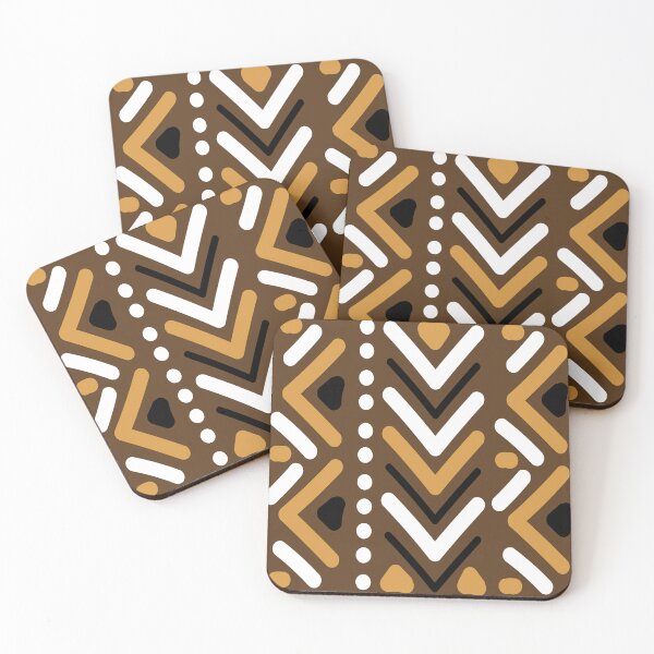 Item preview, Traditional Bogolan Pattern – African Textile Art & Ethnic Design designed and sold by Wolagno.