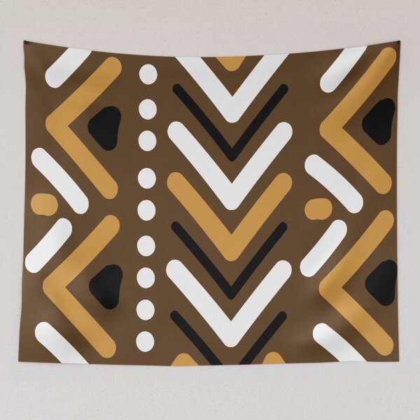 Item preview, Traditional Bogolan Pattern – African Textile Art & Ethnic Design designed and sold by Wolagno.