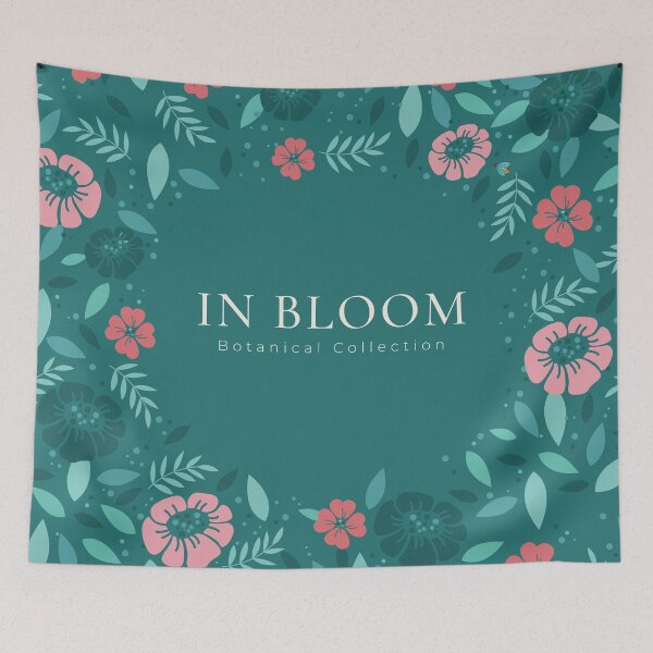 Item preview, InBloom | Botanical Floral Frame Illustration designed and sold by luviedesign.