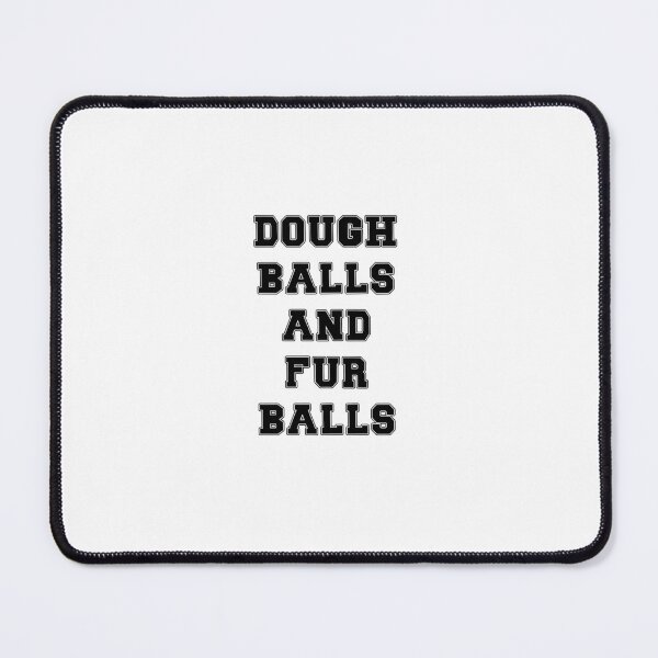 Item preview, Text Typography Dough balls and fur balls Cat + Baking designed and sold by Typetextstudio.