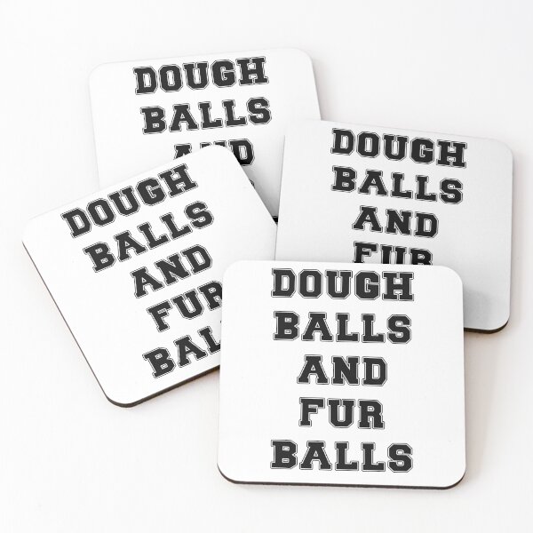 Item preview, Text Typography Dough balls and fur balls Cat + Baking designed and sold by Typetextstudio.