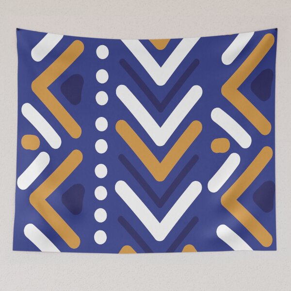 Item preview, Traditional Bogolan Pattern – African Textile Art & Ethnic Design designed and sold by Wolagno.