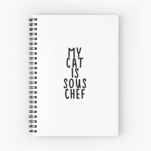 Item preview, Text Typography My cat is sous chef Cat + Baking designed and sold by Typetextstudio.
