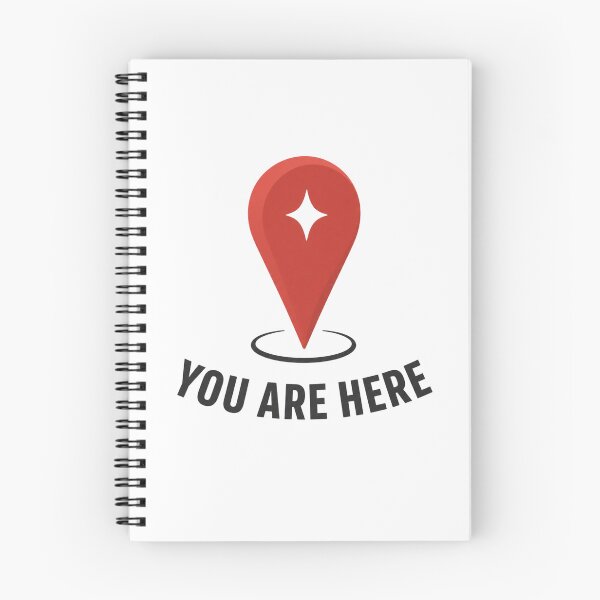 Item preview, You Are Here | Minimalist Location Pin for Travelers designed and sold by QuietSpark.