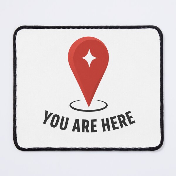Item preview, You Are Here | Minimalist Location Pin for Travelers designed and sold by QuietSpark.