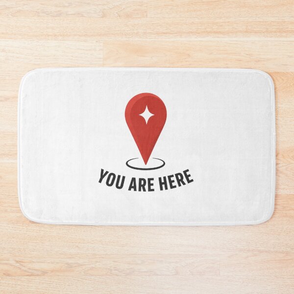 Item preview, You Are Here | Minimalist Location Pin for Travelers designed and sold by QuietSpark.