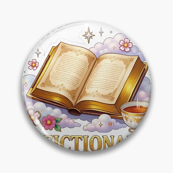 Item preview, Emotionally Attached To Fictional Characters - BookTok Reader Sticker designed and sold by AlruanceStudio.