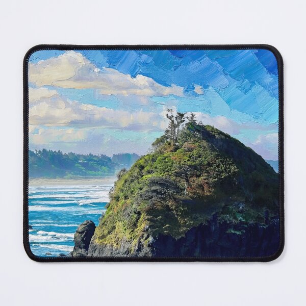 Item preview, Ocean Island Oil Painting designed and sold by Tempraneo Photo.
