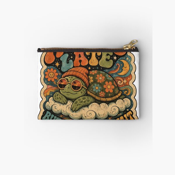 Item preview,  Retro Turtle Sunglasses Floral Clouds Art  designed and sold by palozashop.