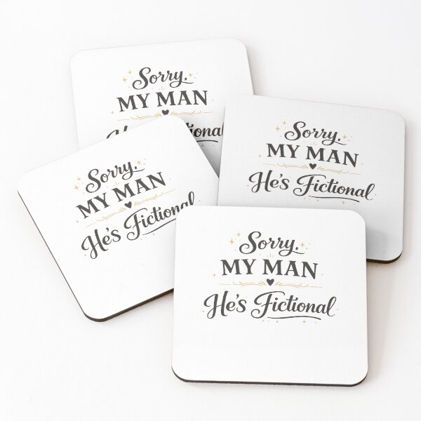 Item preview, Sorry My Man Hes Fictional Funny Book Lover Gift designed and sold by slestore.