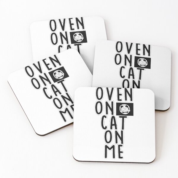 Item preview, Text Typography Oven on, cat on me Cat + Baking designed and sold by Typetextstudio.
